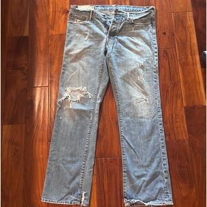 Men’s Bootcut A&F jeans